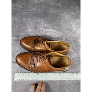 Johnston Murphy Shoes Mens 10.5 Passport Brown Made In Italy‎